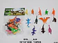 Juguetes Dinosaurios Pequeños Por 10und Goma  - Miniatura 2