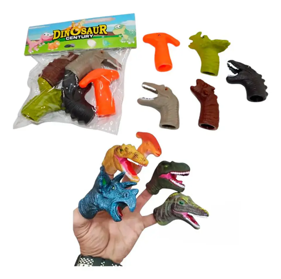 Titere Dinosaurio Para Los Dedos Jurassic World Dinosaurio 1