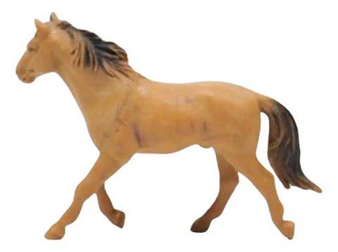 Caballo Corcel Juguete Pesebre Decoración Animalitos 
