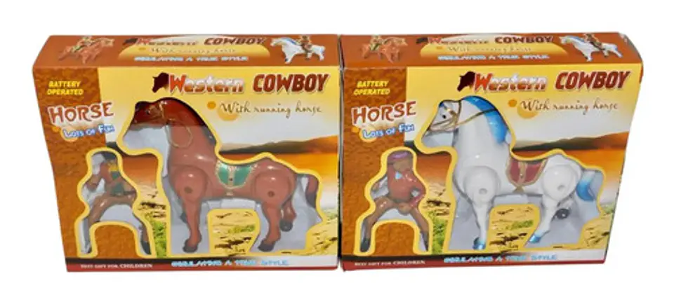 Caballo Mas Jinete  Trotador Juguete Sonidos Y Galope 4