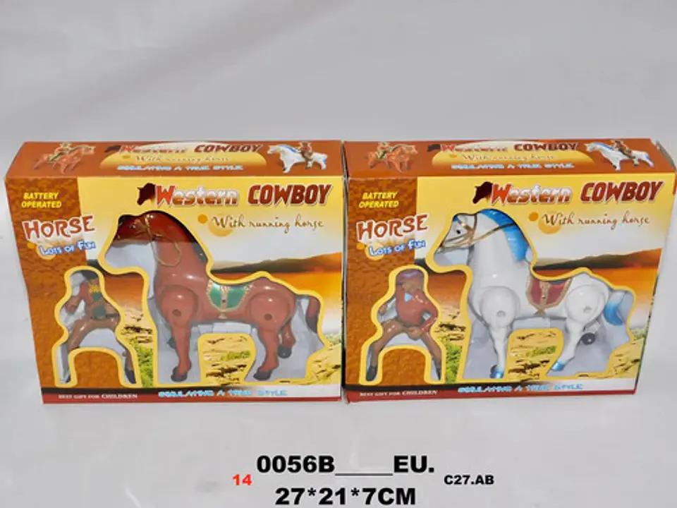 Caballo Mas Jinete  Trotador Juguete Sonidos Y Galope 6