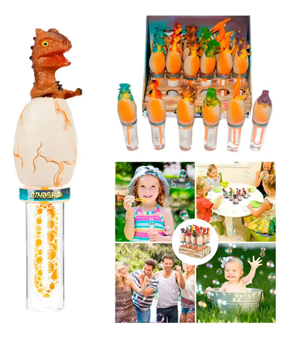Dinosaurios Para Hacer Burbujas Burbujeo Juguete Niños  1