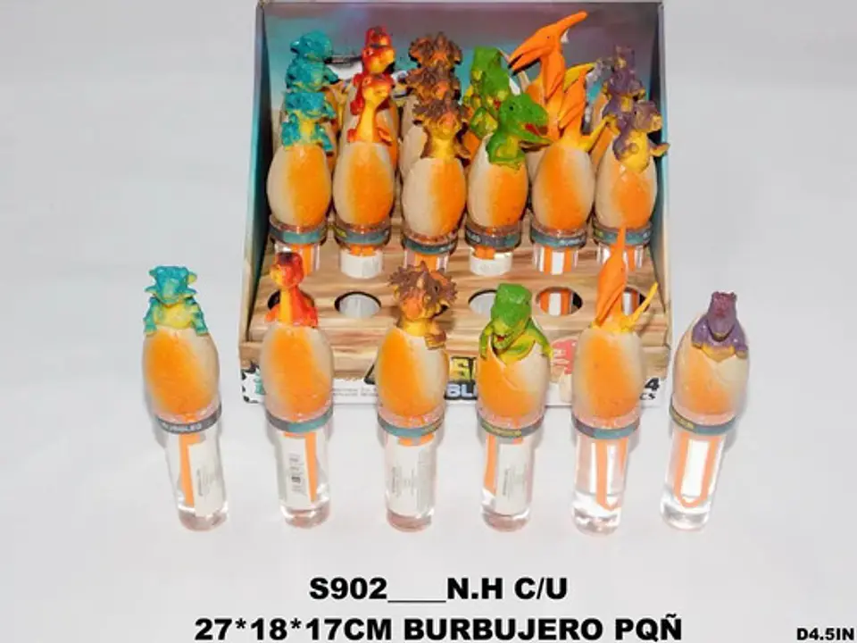 Dinosaurios Para Hacer Burbujas Burbujeo Juguete Niños  2