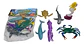 Juguetes  Marinos Goma Tiburón Colección Animales Piscina  - Miniatura 1