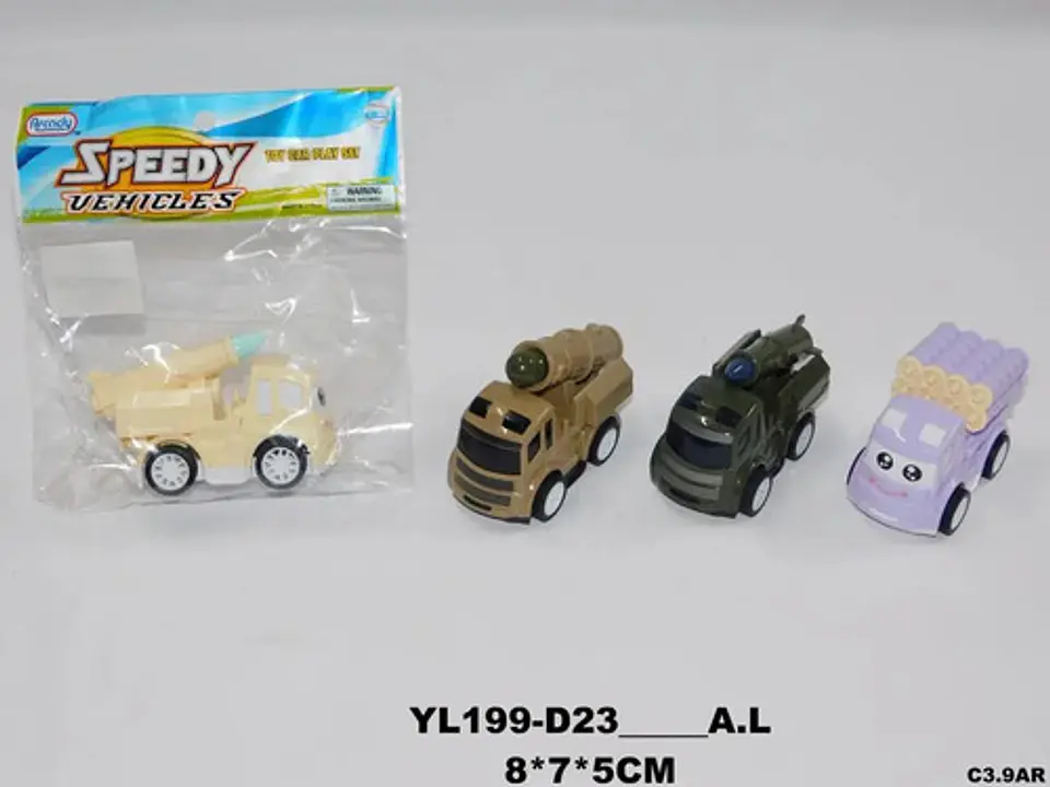 Carros Militar Pequeños De Impulso Juguetes  3
