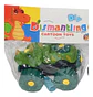 Carro Dinosaurio Desarmable De Impulso Juguete Didáctico  - Miniatura 2