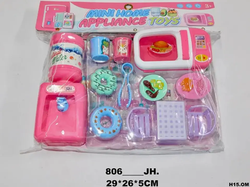 Kit Juguete Niños Comedor Microondas Losa   6