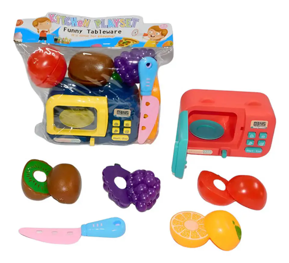 Kit Losa De Despegar Juguete Frutas Horno  1