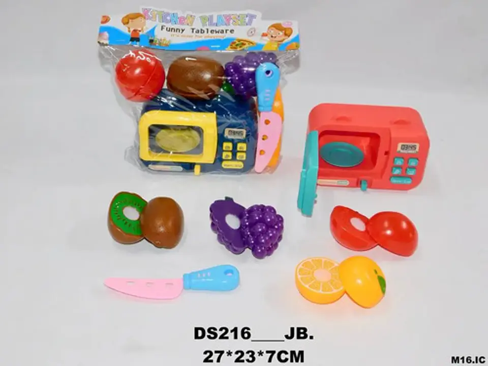 Kit Losa De Despegar Juguete Frutas Horno  2