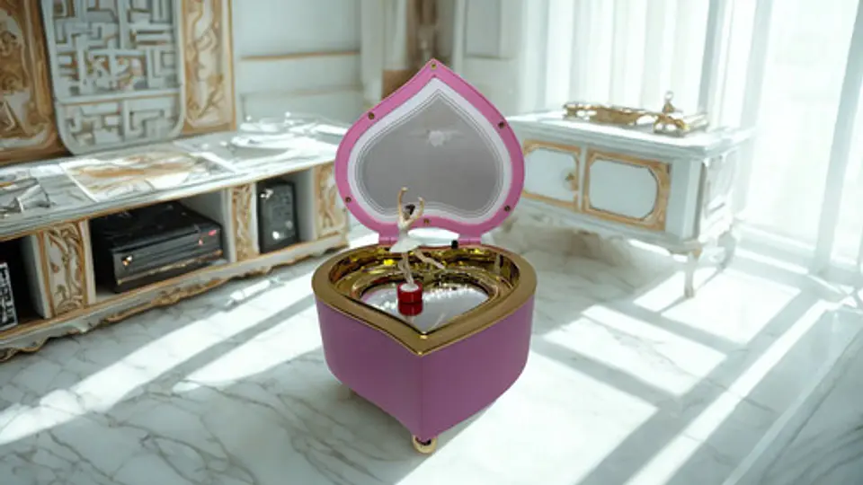 Joyero Caja Musical Regalo Para Dama Mujer Niña    2