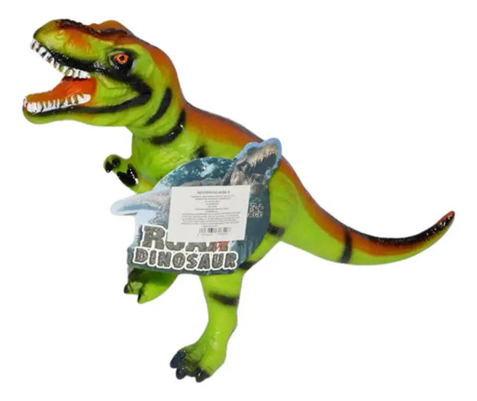 Juguete Tiranosaurio Rex Dinosaurio Depredado Caucho Sonido  1