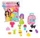 Kit Muñeca Con Accesorios Juguetes Armario Cepillo Bolso  - Miniatura 1
