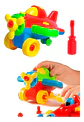 Avión Juguete Ensamblar Desensamblar Juego Construcción - Miniatura 2