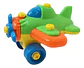 Avión Juguete Ensamblar Desensamblar Juego Construcción - Miniatura 5