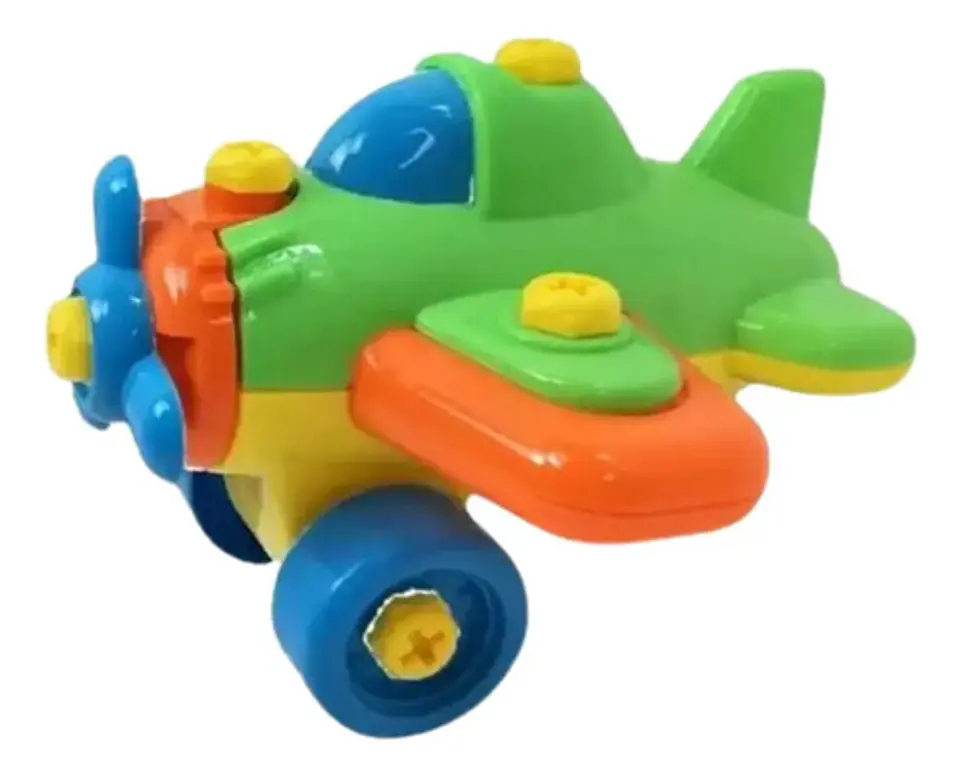 Avión Juguete Ensamblar Desensamblar Juego Construcción 5