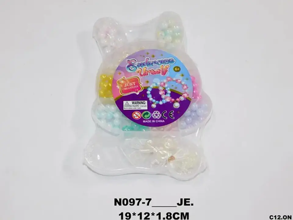 Chaquiras Manillas Pulseras Juego Niñas Bisutería Cabello  2