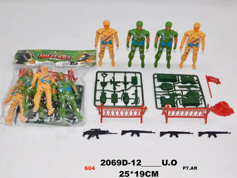 Soldados Militares Juguete Figuras Acción Juego Niños  2