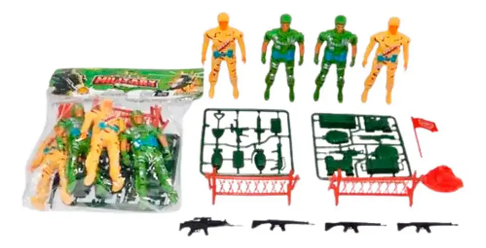 Soldados Militares Juguete Figuras Acción Juego Niños  3