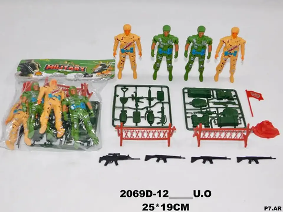 Soldados Militares Juguete Figuras Acción Juego Niños  7