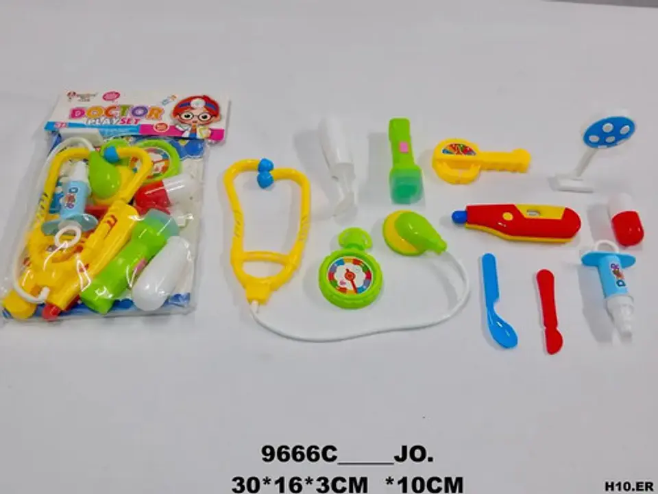 Kit Medico Set Doctor Doctora Juguete  Niños Niñas Hospital  3