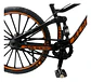 Bicicleta Todo Terreno Bmx Juguete Colección Escala 1:18 - Miniatura 3