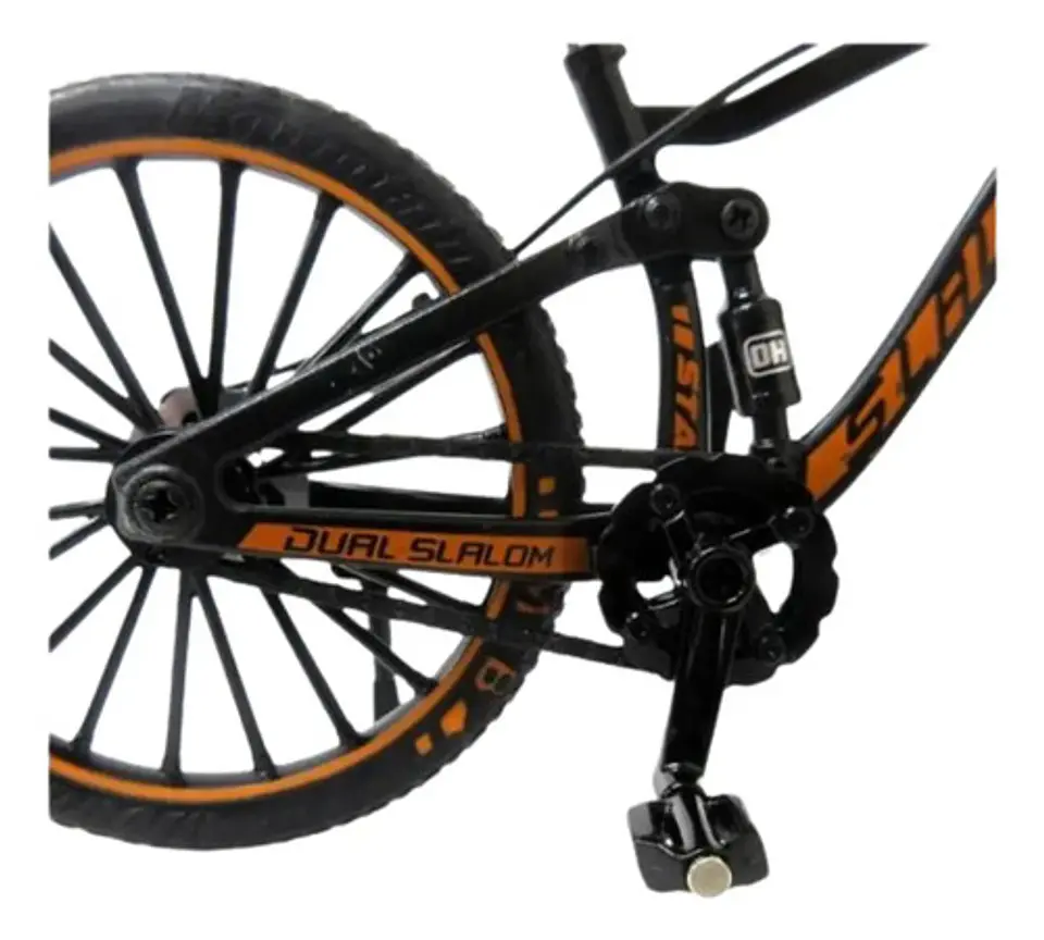 Bicicleta Todo Terreno Bmx Juguete Colección Escala 1:18 3