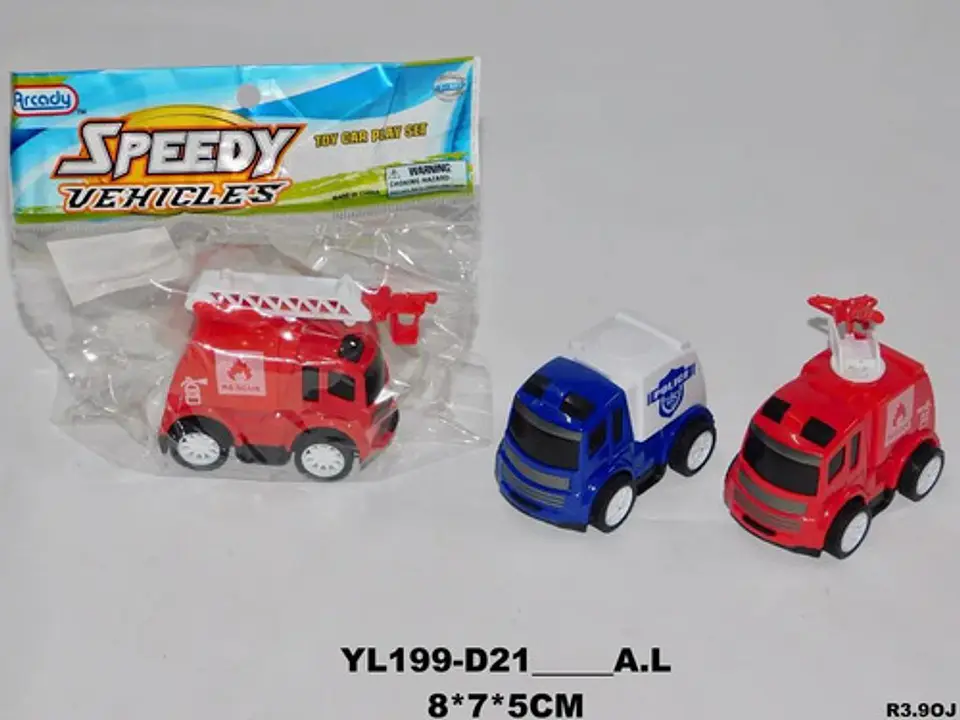 Carros De Rescate  Pequeños De Impulso Juguetes  2