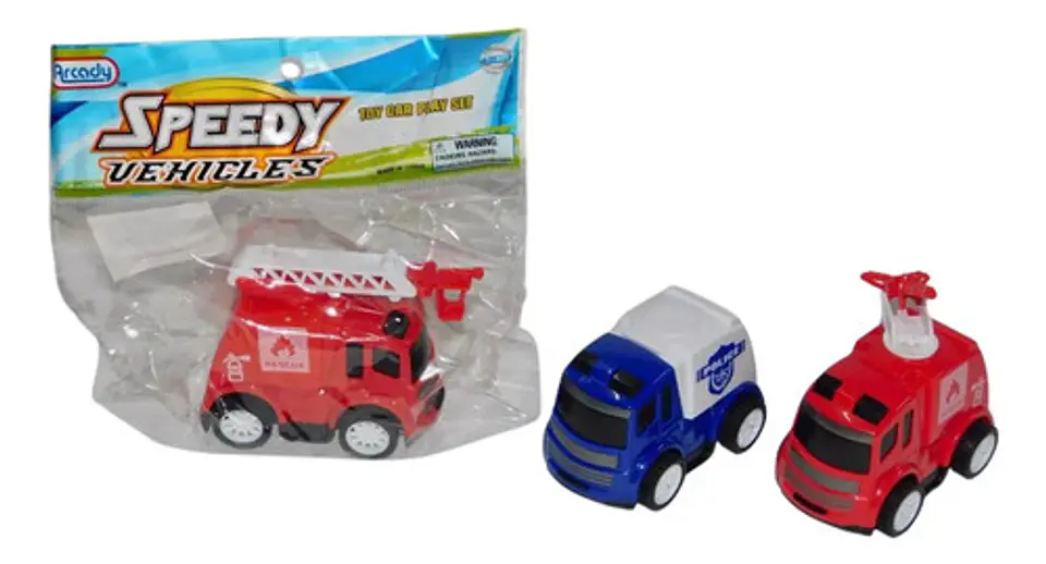Carros De Rescate  Pequeños De Impulso Juguetes  3