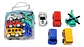 Kit Bus Camiones Helicóptero X5 Didácticos Juguetes Carros  - Miniatura 1