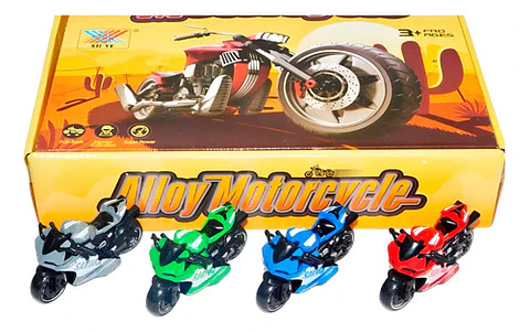 Moto De Juguete Con Luces Y Sonido Motocicleta Deportiva