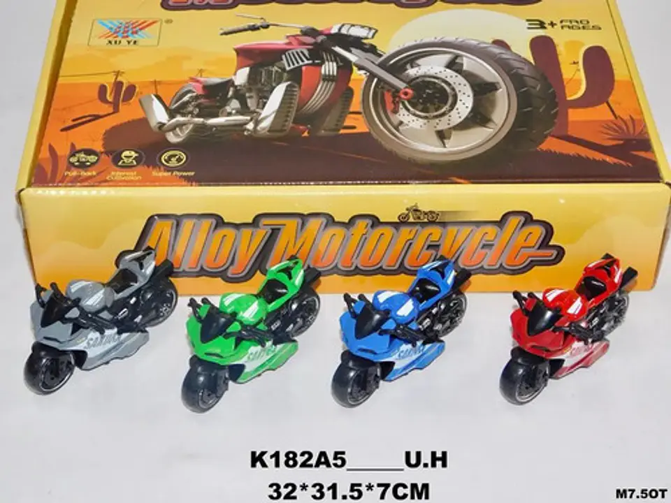Moto De Juguete Con Luces Y Sonido Motocicleta Deportiva 2