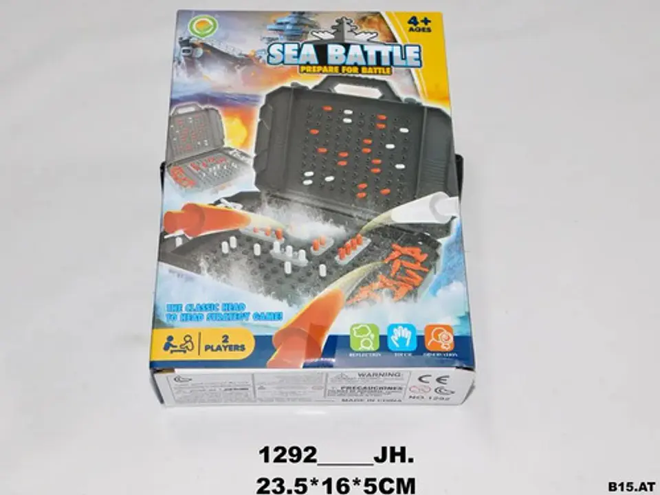 Juego Batalla Naval Juguete Para Niños Didáctico   2