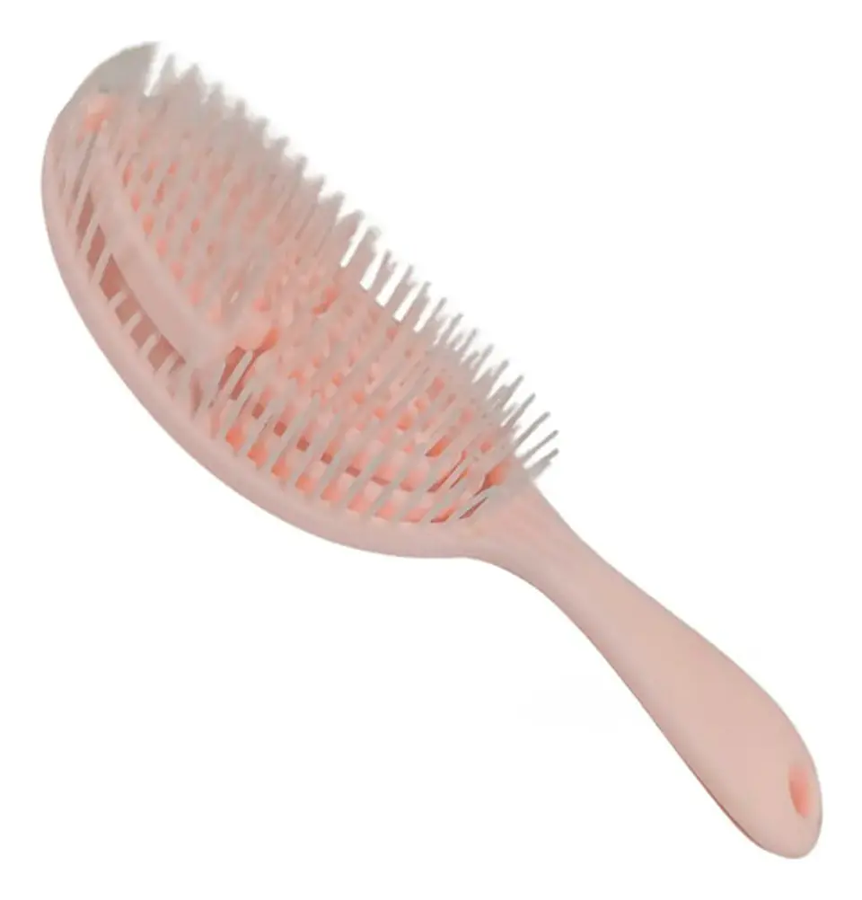 Cepillo En Goma Cabello Delgado Desenreda Suave Viajero 1