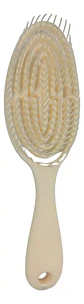 Cepillo En Goma Cabello Delgado Desenreda Suave Viajero - Miniatura 7