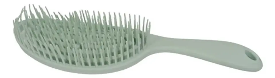 Cepillo En Goma Cabello Delgado Desenreda Suave Viajero 9
