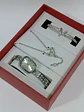 Juego De Pulsera Y Reloj De Cadena Para Mujer Dama Regalo  - Miniatura 4