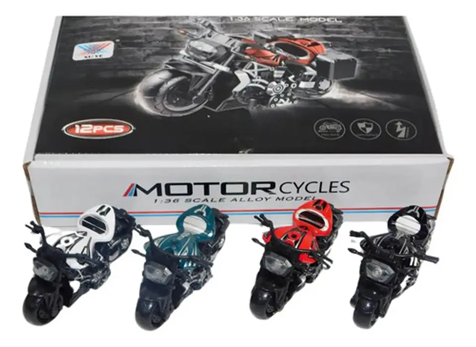 Motocicleta  Moto De Juguete Con Luces Y Sonido  4