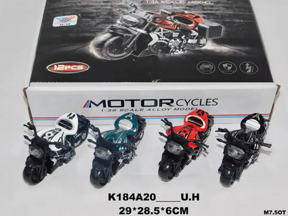 Motocicleta  Moto De Juguete Con Luces Y Sonido  5