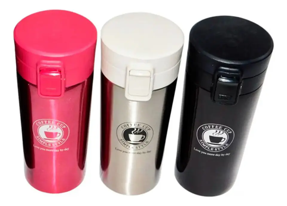  Termo Acero Inoxidable 350 Ml Metal Coffe Vaso 2