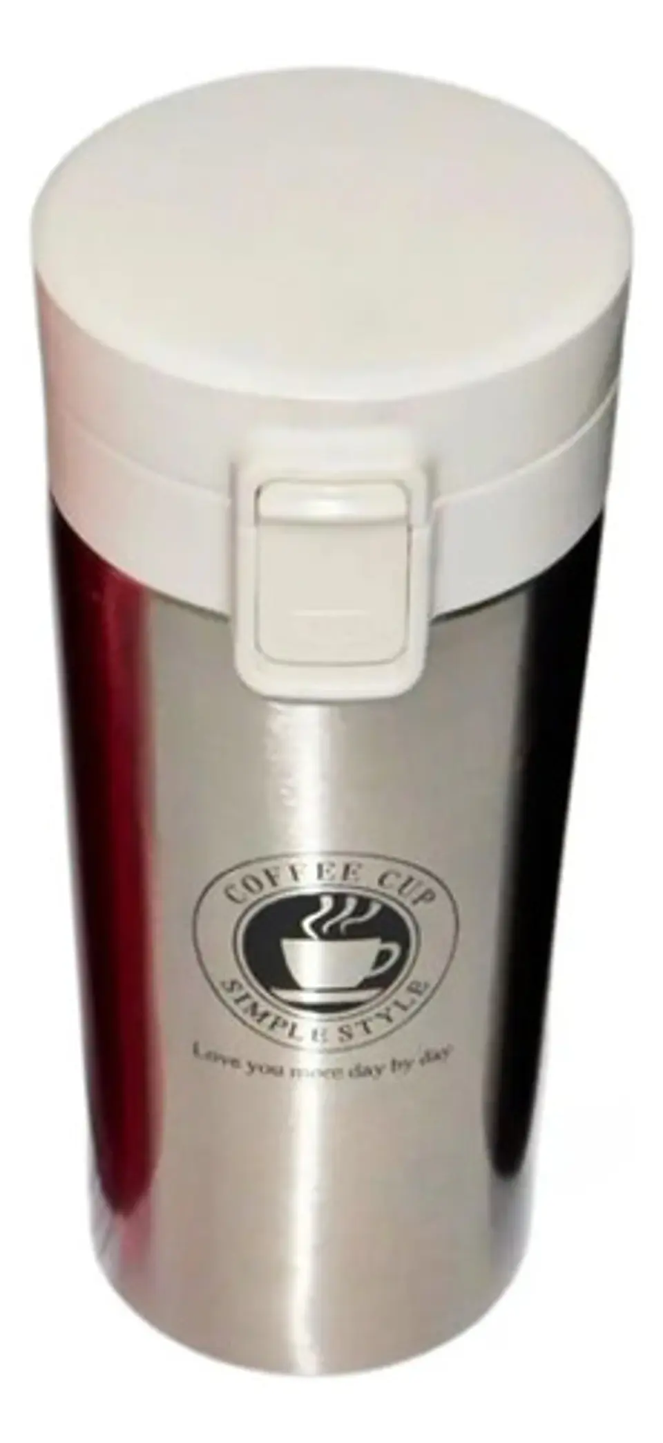  Termo Acero Inoxidable 350 Ml Metal Coffe Vaso 4