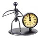 Reloj Músico Adorno Ballenato Acordeón Oficina Figura - Miniatura 2