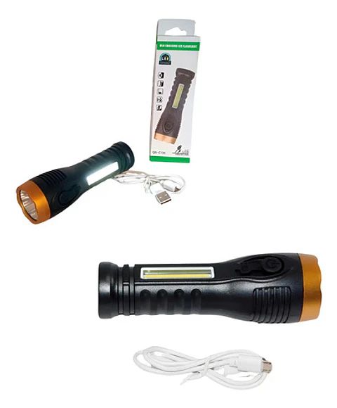 Mini Linterna De Mano Recargable Portátil De 20 W 