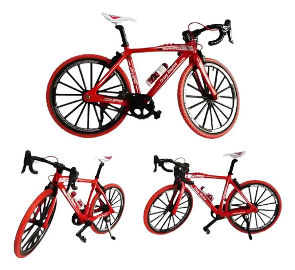 Bicicleta Montaña Escala 1:18 Colección Juguete Bmx 1