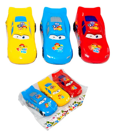 Carros Auto X3 Und Cars Rayo Juguete Niños Plásticos Pvc