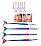 4 Brochas Maquillaje Delineador - Miniatura 1