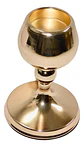 Candelabro Veladora Cirio Velones Vela 17 Cm Luz Led  - Miniatura 1