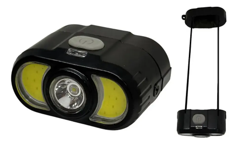 Linterna Portátil Frontal Recargable Luz Led Camping Minera 5
