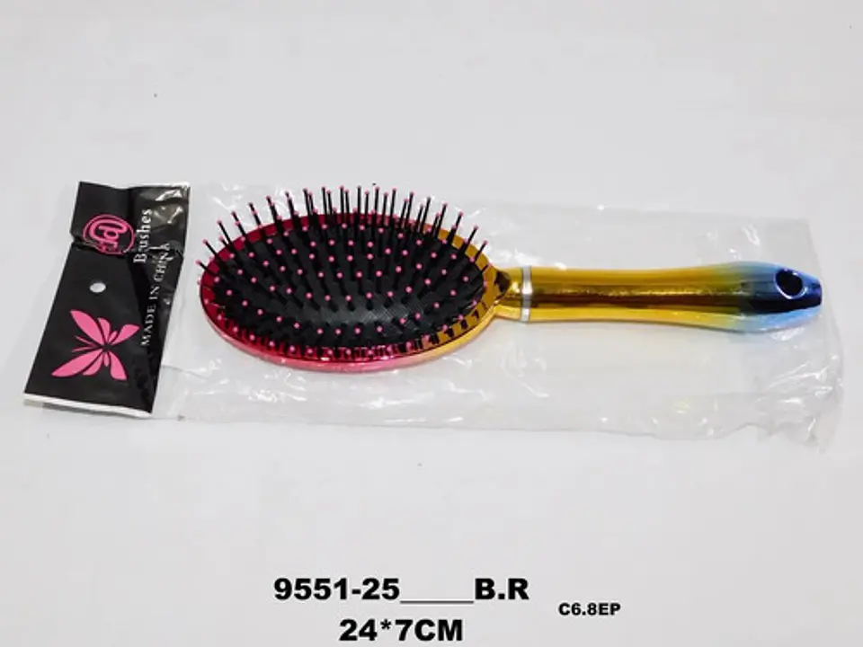 Cepillo Tornasol Cerdas Suaves Para Desenreda El Cabello  3