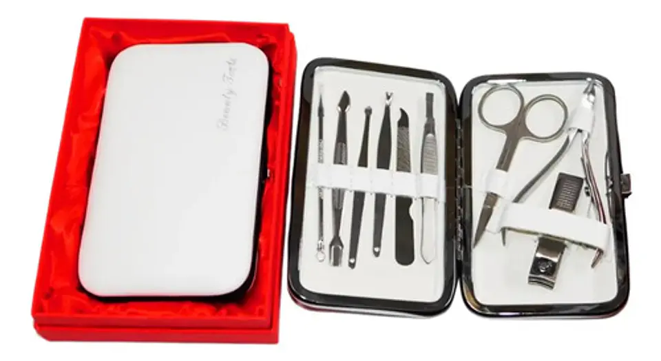 Pedicure Manicure Kit Estuche Belleza Corta Uñas Aseo 1