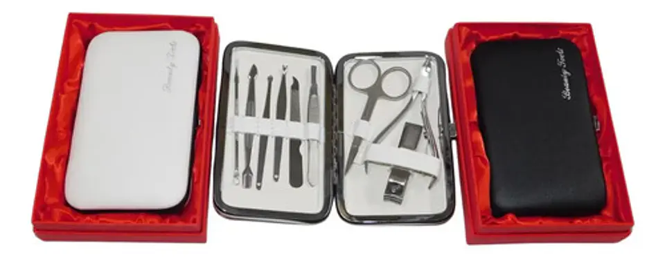 Pedicure Manicure Kit Estuche Belleza Corta Uñas Aseo 2